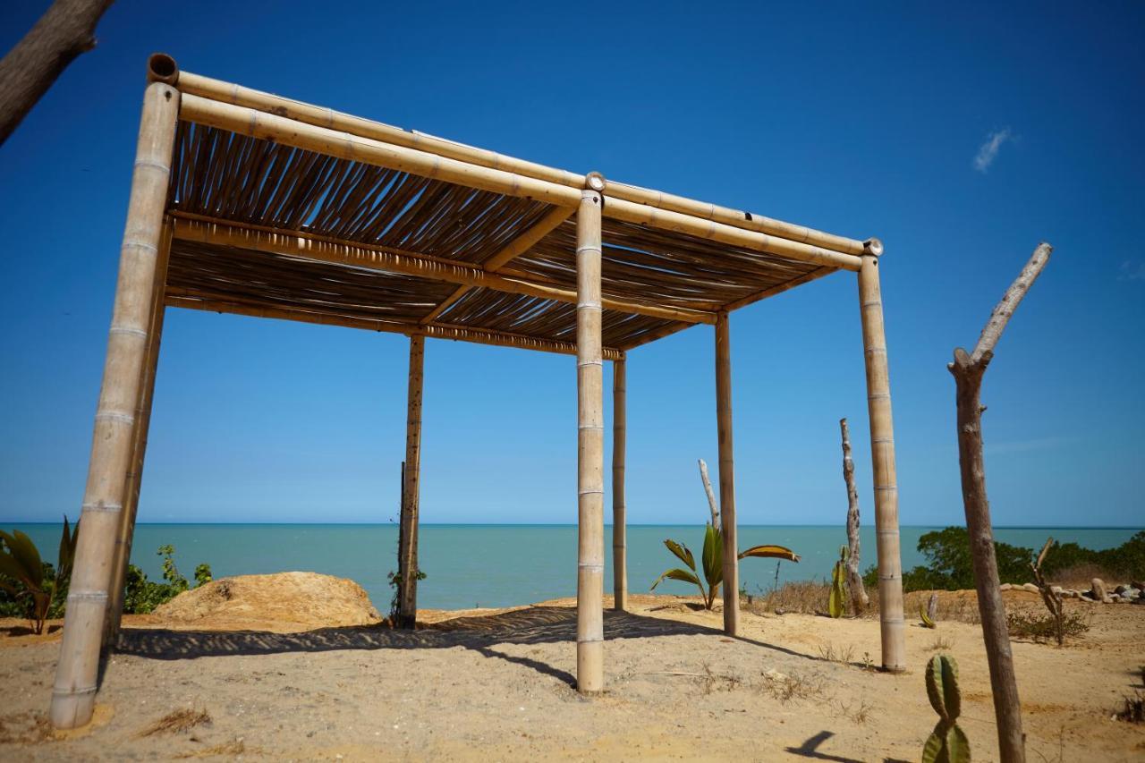 Corazon Guajiro Cabana Frente A Playa Solitaria En Dibulla Cerca A Palomino - Cabin In Front Of Solitary Beachs Zewnętrze zdjęcie